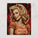 Suche nach retro girl postkarten Weiblich
