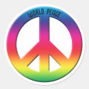 Suche nach peace symbol aufkleber Regenbogen