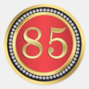 Suche nach 85 geburtstag aufkleber Gold