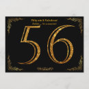 Suche nach 56 geburtstag einladungen Gold