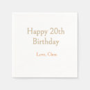Suche nach 20 geburtstag servietten Geburtstag jedes alter name