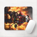 Suche nach feuer und flammen mousepads Feuerwehrmann