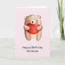 Suche nach teddybär karten Wasserfarbe