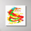 Suche nach roter drache leinwandbilder Fantasie