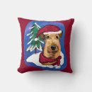 Suche nach airedale terrier kissen Weihnachten