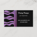 Suche nach zebra print visitenkarten Muster