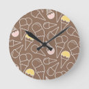 Suche nach ice cream cone wanduhren Chocolate