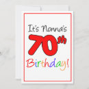 Suche nach 70 geburtstagsfeier einladungen Grandmother