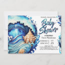 Suche nach seashells einladungen Babydusche
