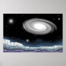 Suche nach sternenklarer himmel poster Galaxie