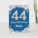 Suche nach 44 geburtstag karten Vierundvierzig jahre