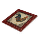 Suche nach vintager hahn fliesen Rot