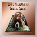 Suche nach cavalier king charles spaniel kunst poster Pet