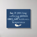 Suche nach frucht des geistes leinwandbilder Schrift