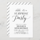 Suche nach surprise 30th birthday einladungen Party