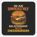 Suche nach beziehung aufkleber Cheeseburger
