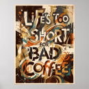 Suche nach leben kurz poster Typografie