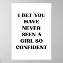 Suche nach selbstbewusstsein poster Feministisch