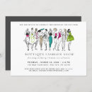 Suche nach fashion show einladungen Kleidergeschäft