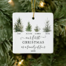 Suche nach unser erstes weihnachten weihnachtsbaum ornamente Familienschmuck