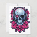 Suche nach rosa schädel postkarten Schädel und rose