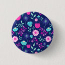 Suche nach blumenmuster buttons Niedlich