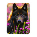 Suche nach schwarzer wolf magnete Wildtier