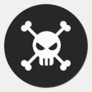 Suche nach crossbones aufkleber Schwarz