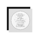 Suche nach black and white rehearsal dinner einladungen Modern