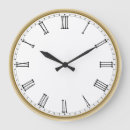 Suche nach roman numerals wanduhren Simple