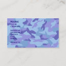 Suche nach camouflagen visitenkarten Military