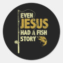 Suche nach jesus fische aufkleber See