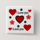 Suche nach valentinstags quadratische buttons Red heart