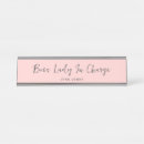 Suche nach der chef namensplaketten Chefin