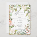 Suche nach modern floral bridal shower einladungen Aquarell