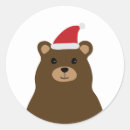 Suche nach niedlicher feiertag aufkleber Weihnachtsmannmütze