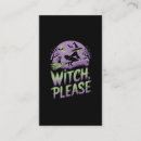 Suche nach festival visitenkarten Witch