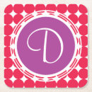 Suche nach rote punkte untersetzer Monogramm