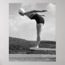 Suche nach taucher poster Vintag