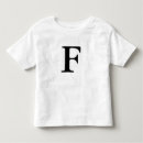 Suche nach buchstabe f tshirts Initiale