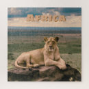 Suche nach afrikanischer löwe puzzle Natur