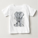 Suche nach grauer elefant tshirts Für sie