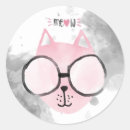 Suche nach rosa sonnenbrille aufkleber Katze