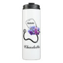 Suche nach krankenschwester abschluss reisebecher Stethoskop