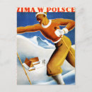Suche nach polen im winter postkarten Vintag