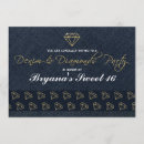 Suche nach blauer diamant einladungen Modern