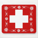 Suche nach schweizer flagge mousepads Weiß