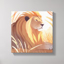 Suche nach löwe leinwandbilder Aquarell
