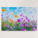 Suche nach lila wildblumen puzzle Gelb