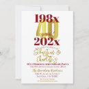 Suche nach 40 hochzeitstag einladungen Rubinrot